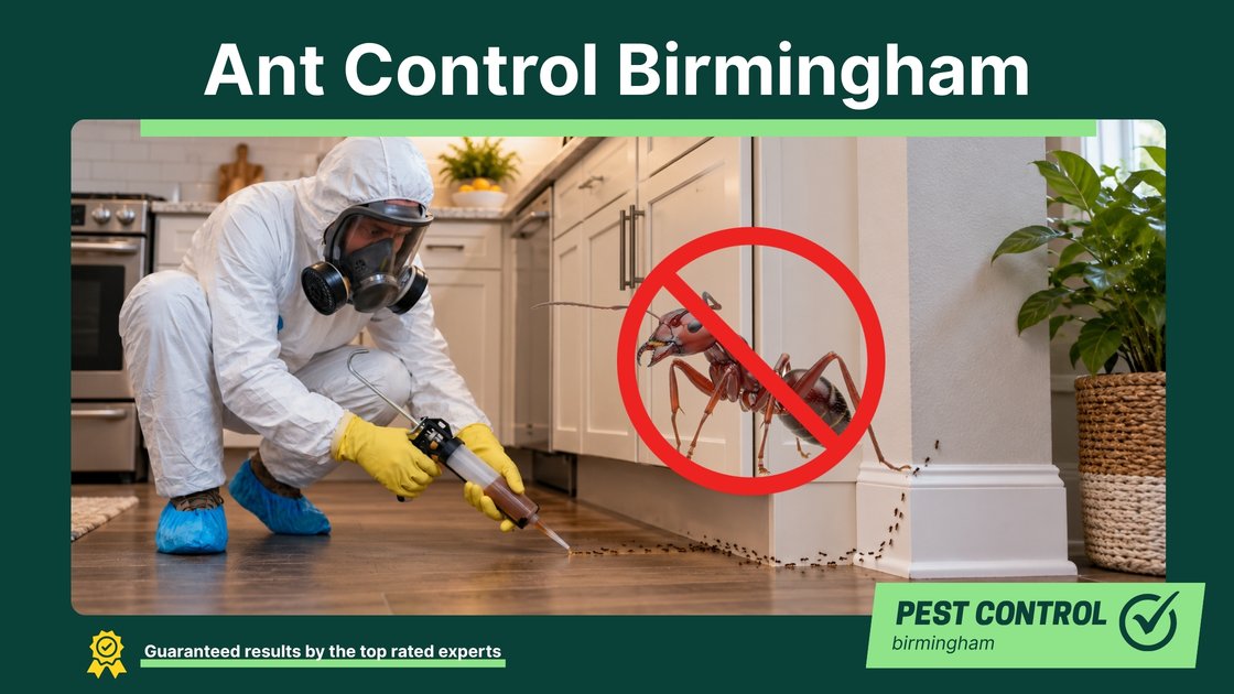 Ant control in Birmingham