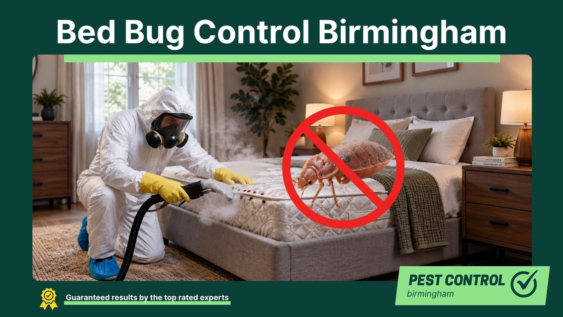 Bed bug control in Birmingham