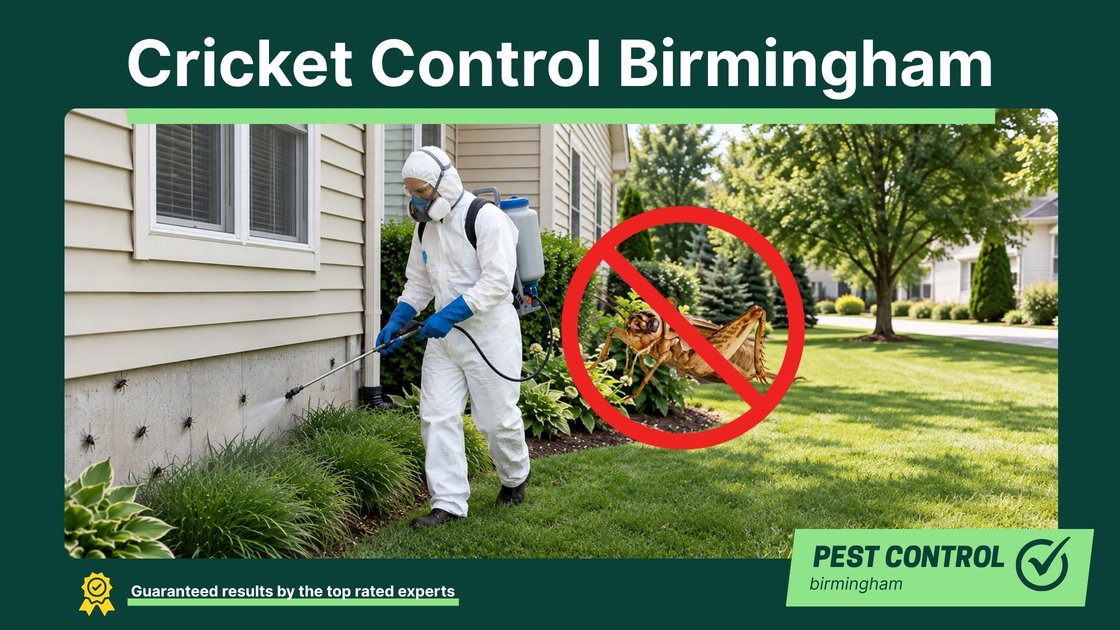 Cricket control in Birmingham