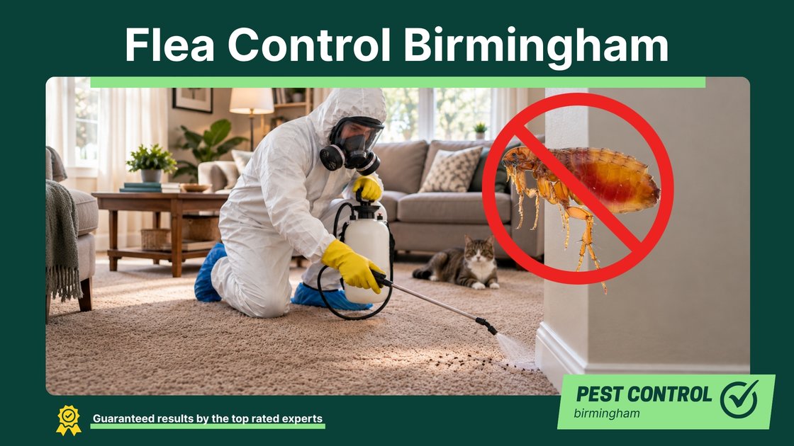 Flea control in Birmingham