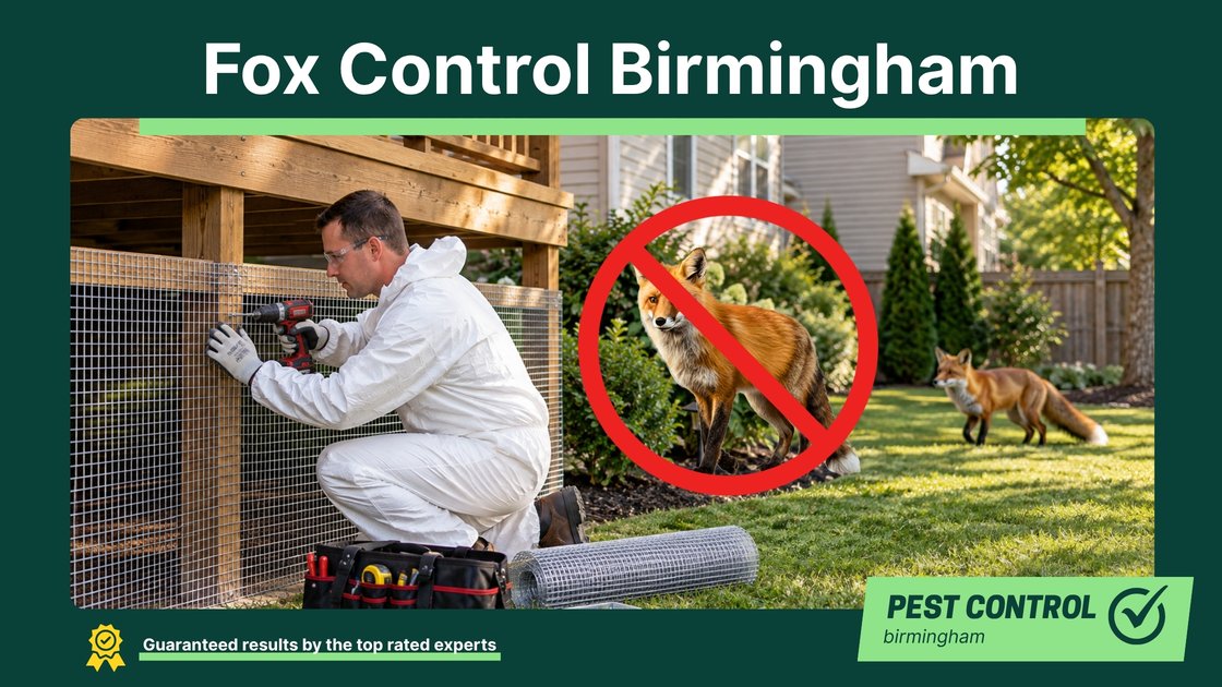 Fox control in Birmingham