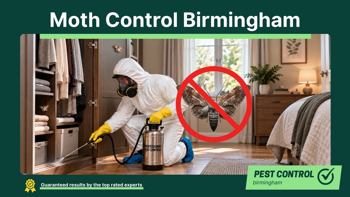 Moth control in Birmingham