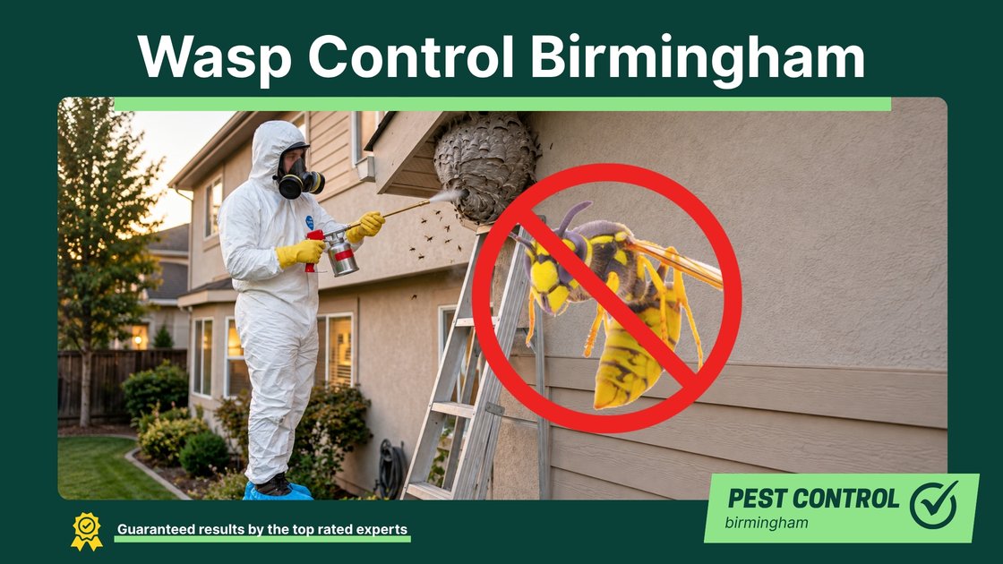 Wasp control in Birmingham