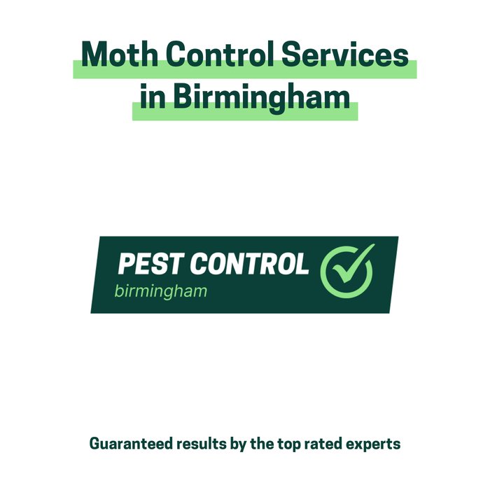 Moth control services in Birmingham offered by Pest Control Birmingham